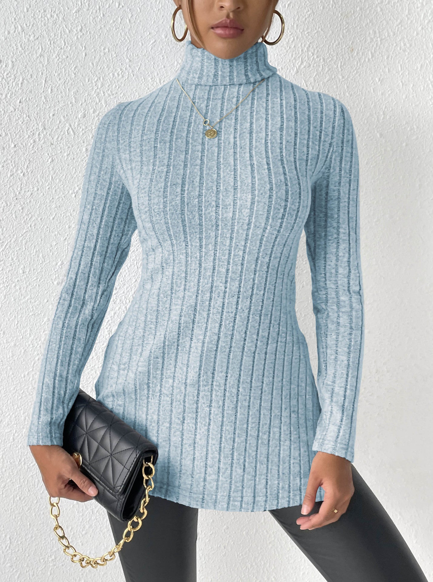 Women's Turtleneck Pullover Sweater