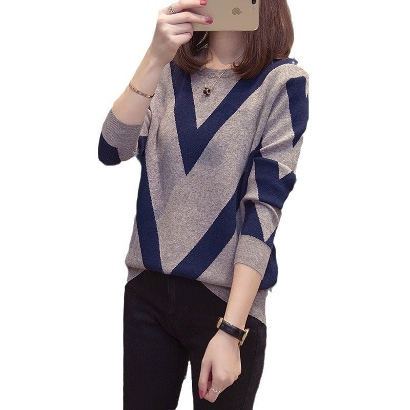 Women's Fall Crew Neck Sweater