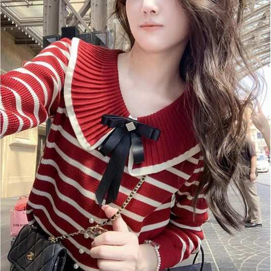 Women's Gentle Doll Collar Sweater