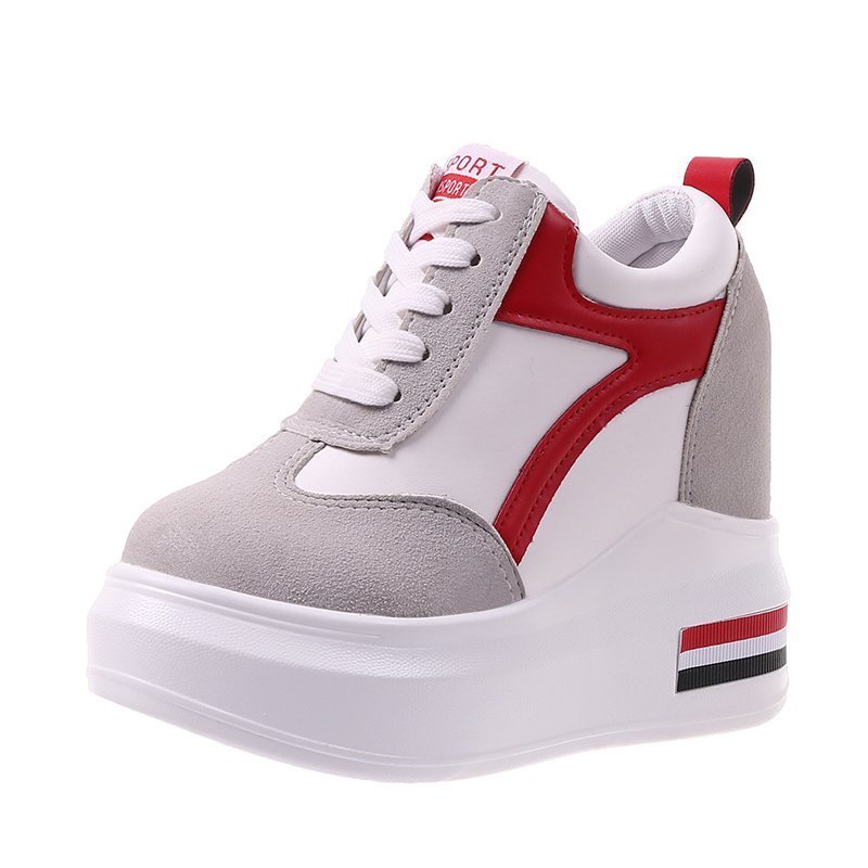 Women's Platform Casual Shoes with Height-Increasing Insole