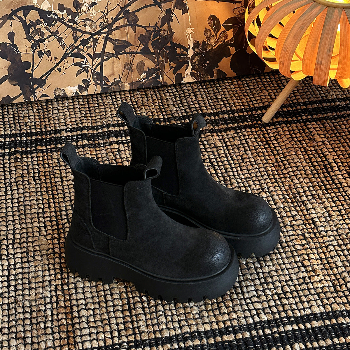 Women's Height-Increasing Elastic Boots - New Autumn and Winter Collection