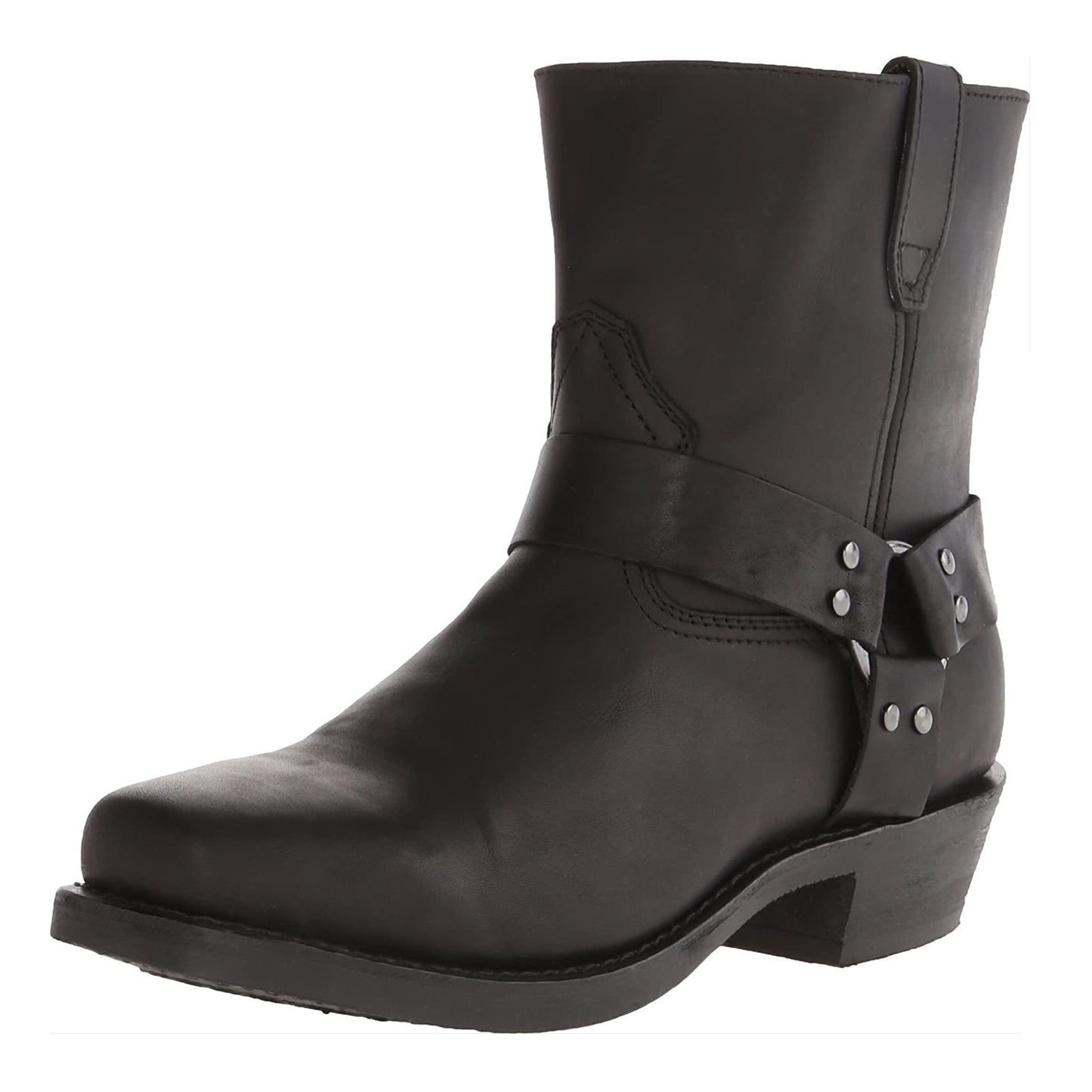 Retro Cowboy Ankle Boots, Mid-Top Men's Boots with Rivet Detail, and High Heel Knee-High Boots