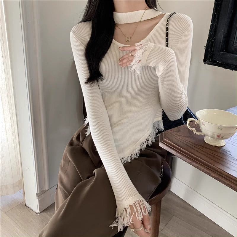 Women's Halter Bottoming Shirt for Autumn and Winter