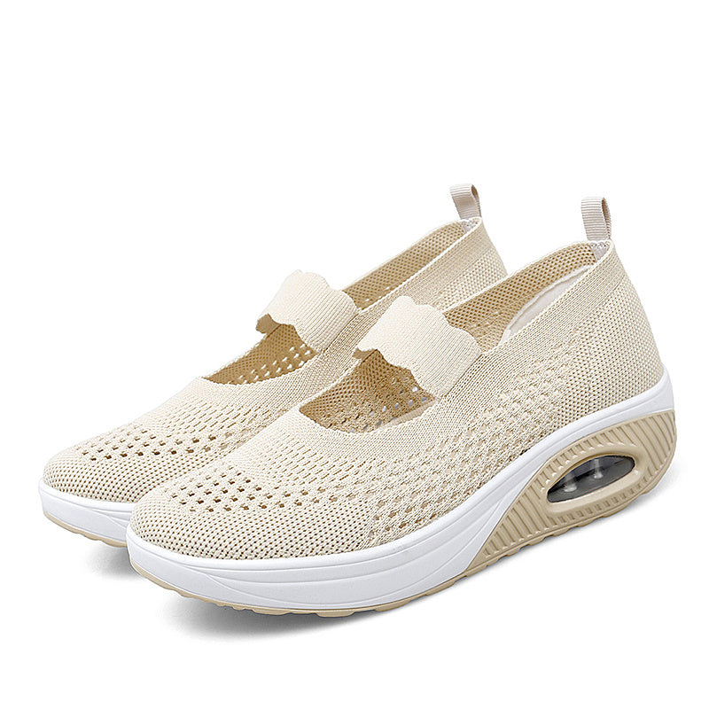 Women's Air Cushion Thick Sole Casual Sports Shoes