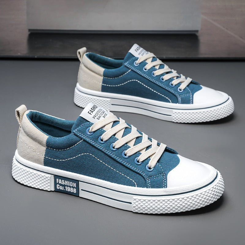 New Versatile Casual Low-Top Sports Canvas Shoes for Men