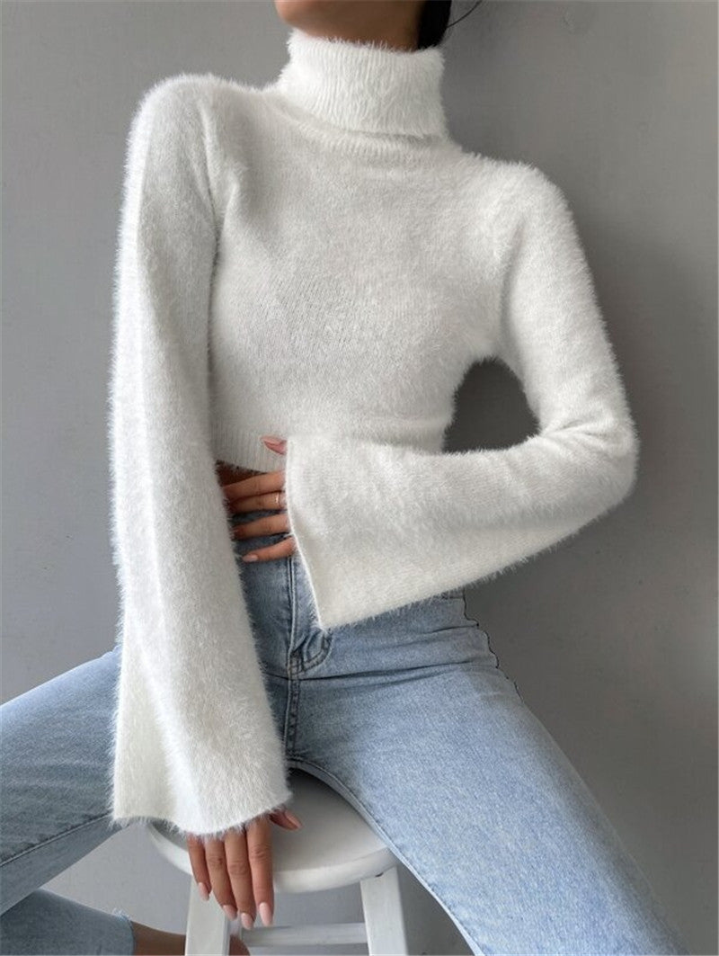 Women's European and American Turtleneck Sweater