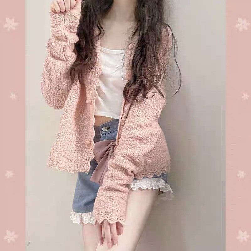 Anti-Aging Sweater Cardigan for Petite Women