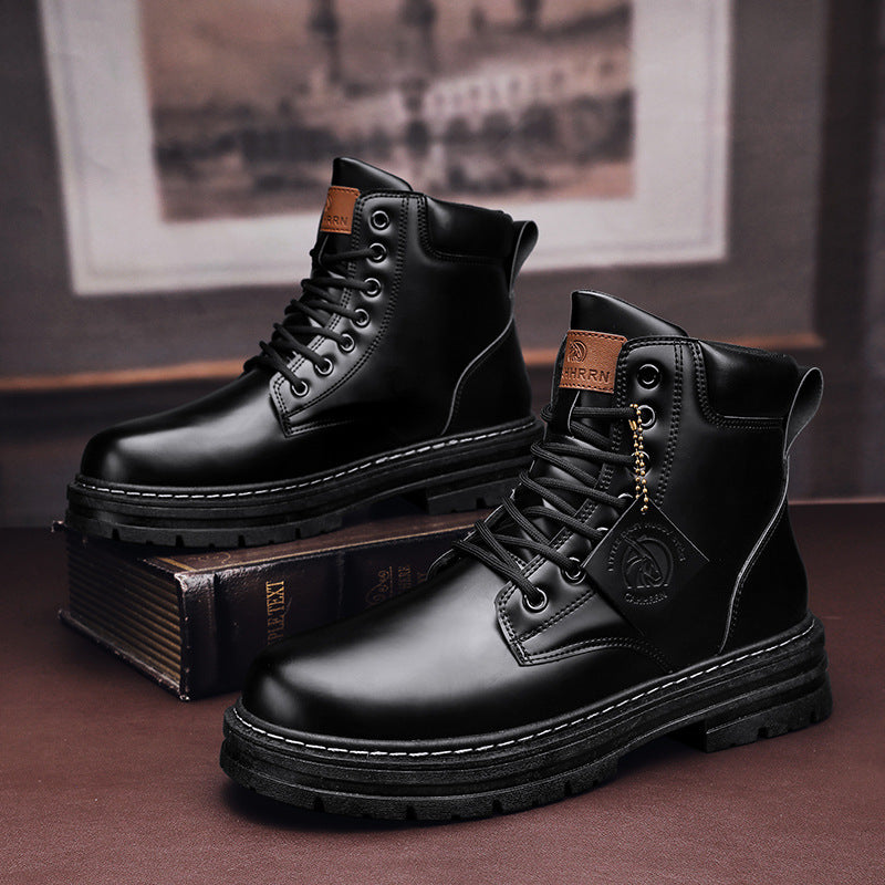 Men's Retro British-Style Martin Boots