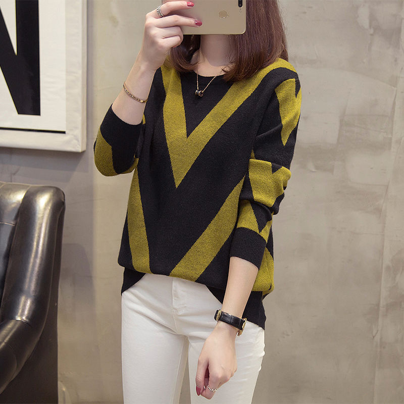 Women's Fall Crew Neck Sweater