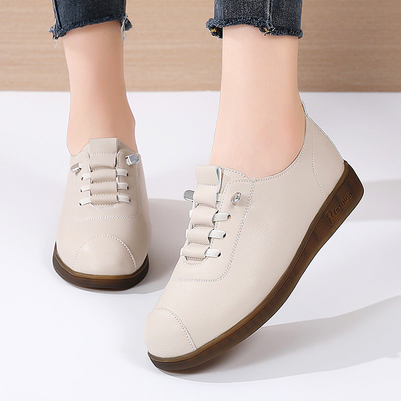 Casual Elastic Band Shoes with Tendon Bottom