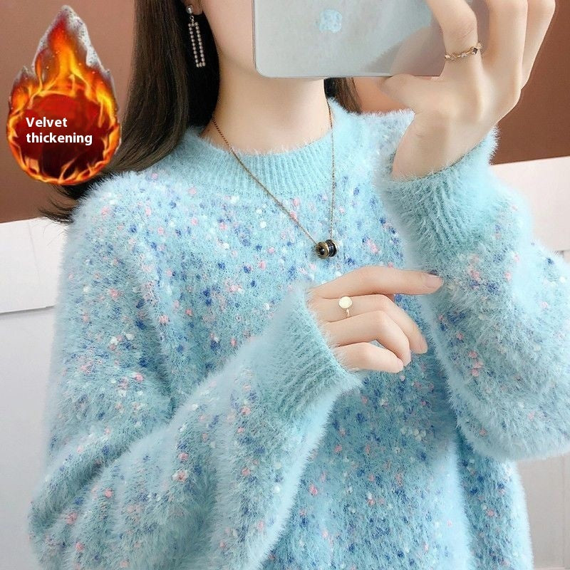 Artificial Mink Sweater for Women – Autumn and Winter Collection