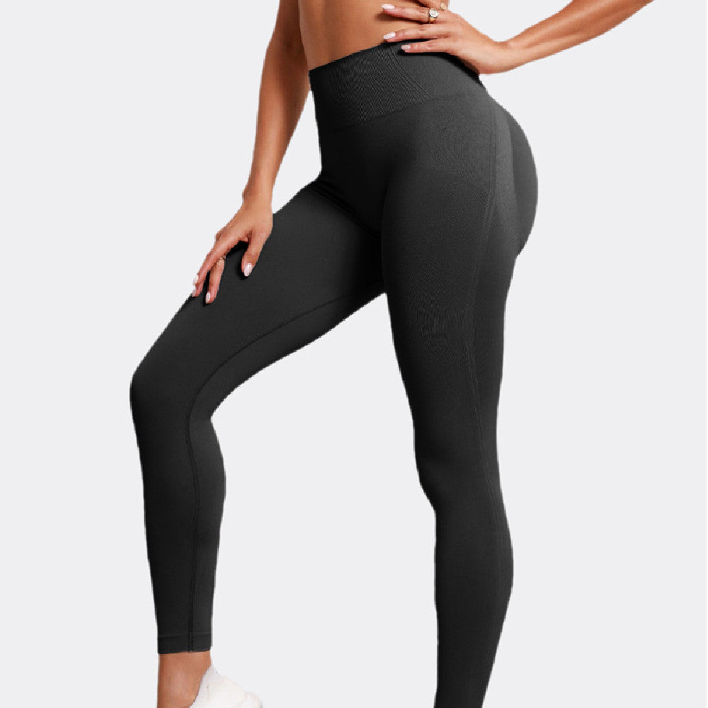 Fashionable High-Waist Hip-Raising Skinny Yoga Pants for Women