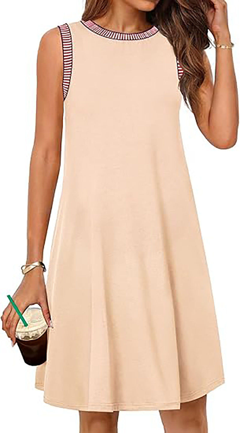 Women's Casual Sleeveless Mini Dress