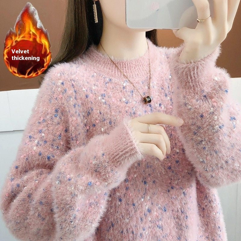 Artificial Mink Sweater for Women – Autumn and Winter Collection