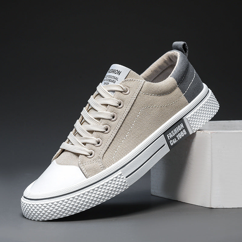 New Versatile Casual Low-Top Sports Canvas Shoes for Men