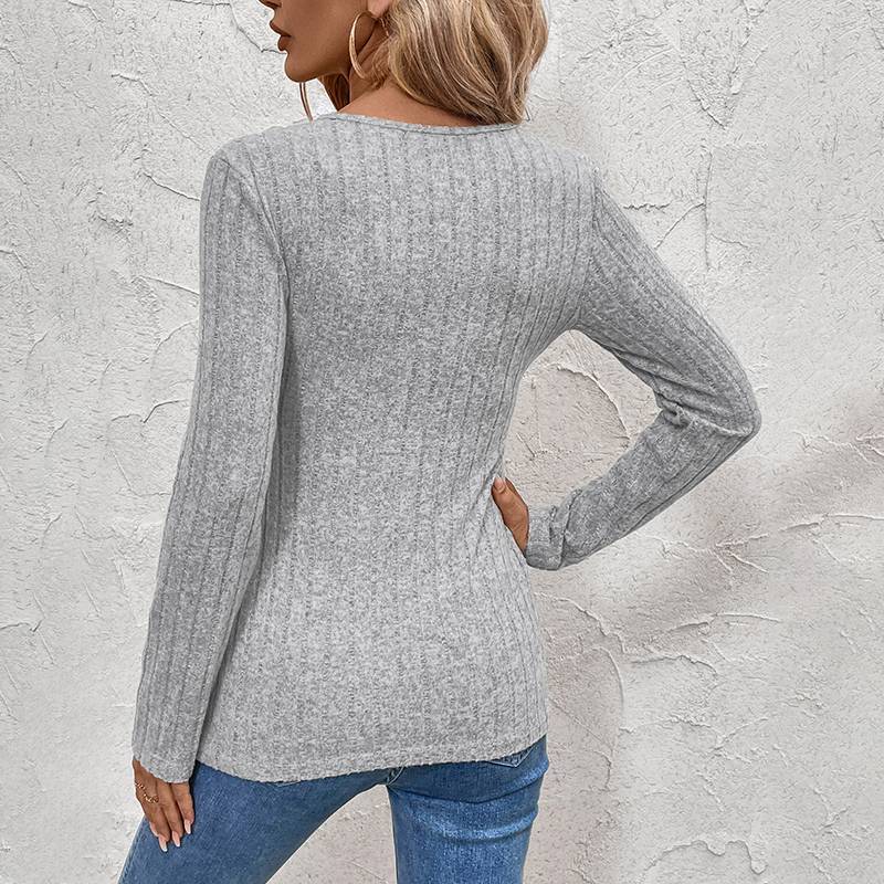 Women's Stylish Knit Top – Perfect Blend of Comfort and Fashion