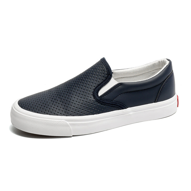 Korean-Style Breathable Slip-On Sneakers for Men and Women Couples