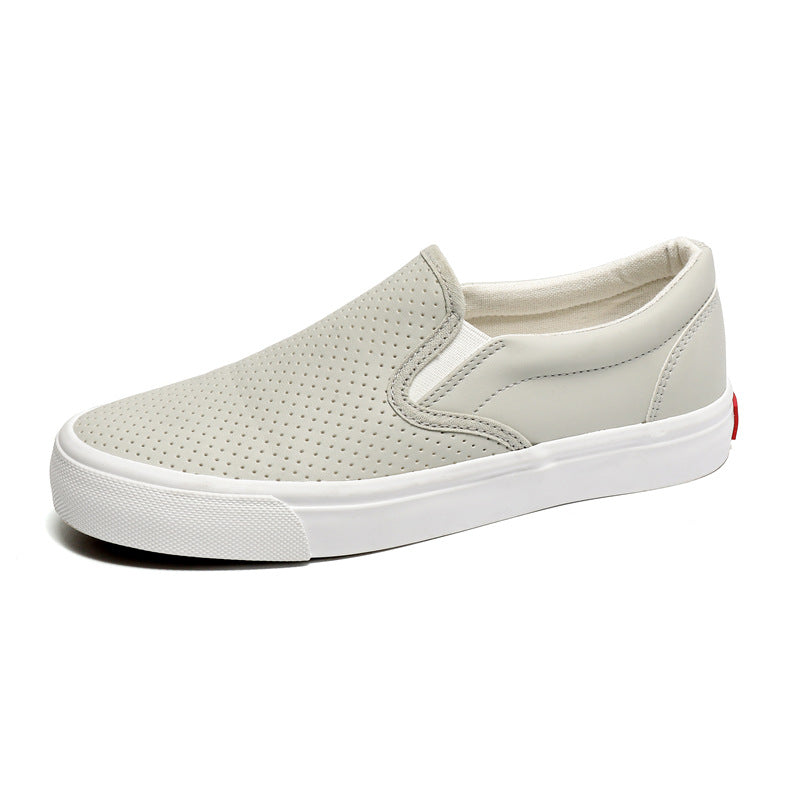 Korean-Style Breathable Slip-On Sneakers for Men and Women Couples