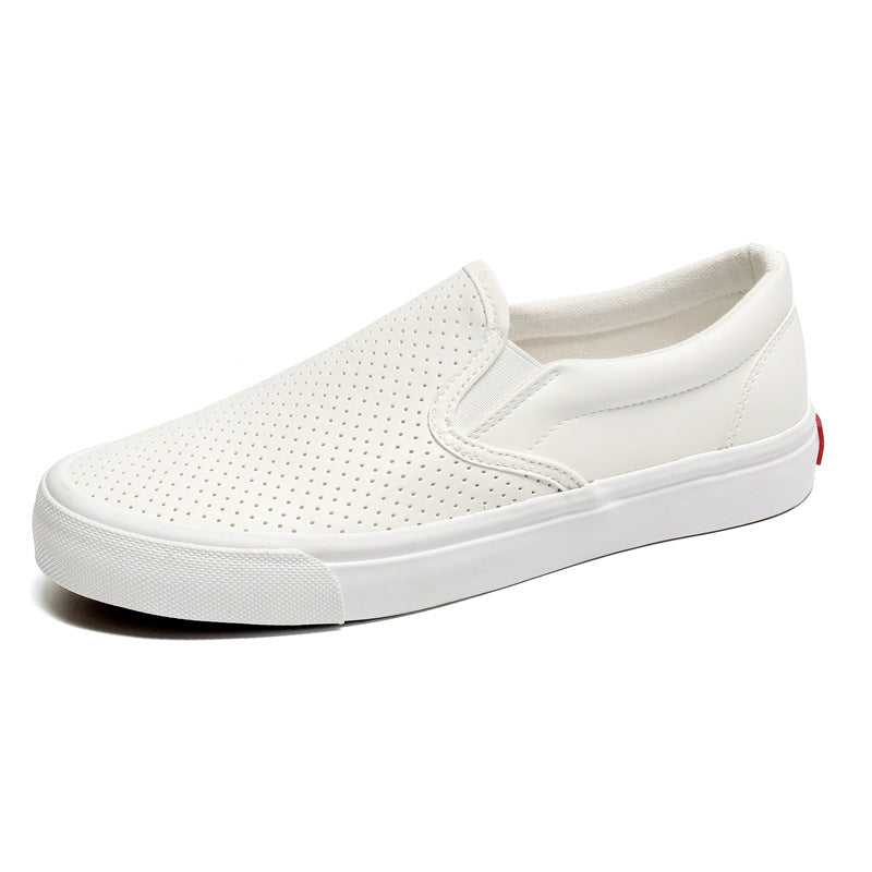 Korean-Style Breathable Slip-On Sneakers for Men and Women Couples