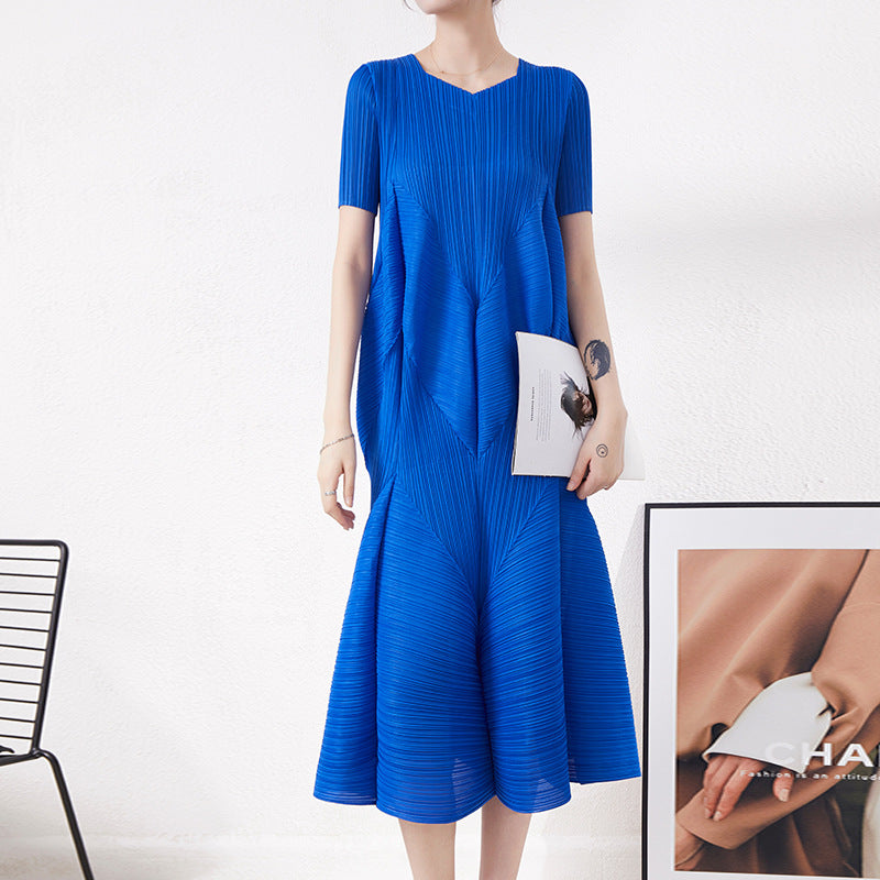 Elegant French-Style High-Sense Cold Wind Dress