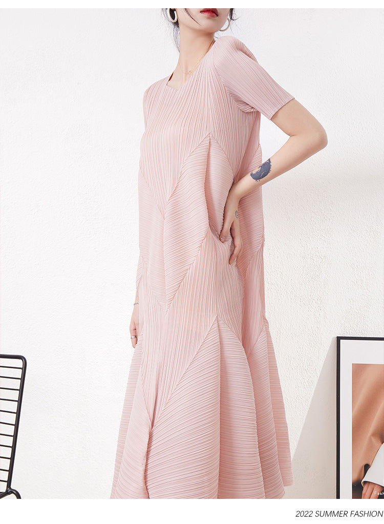 Elegant French-Style High-Sense Cold Wind Dress