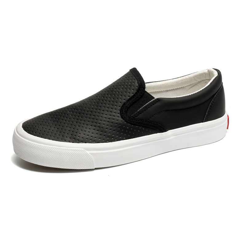 Korean-Style Breathable Slip-On Sneakers for Men and Women Couples