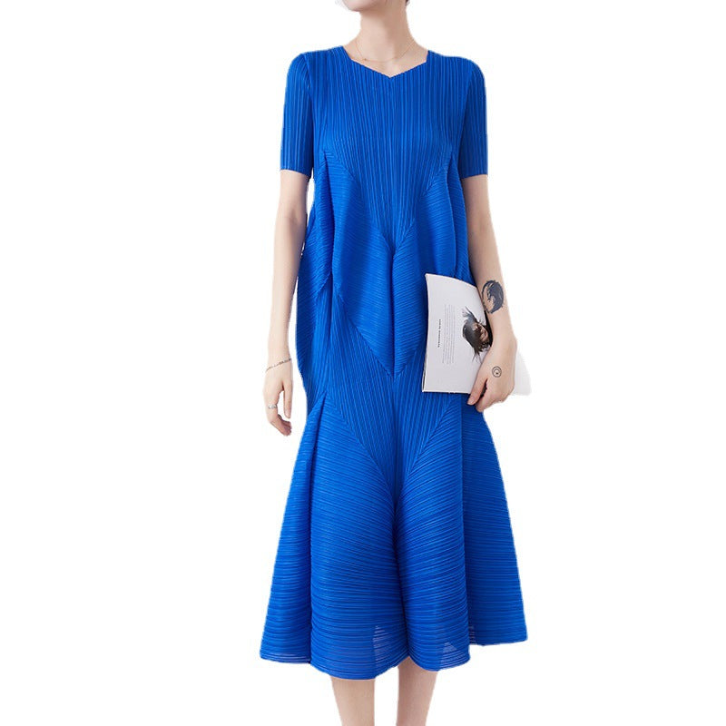 Elegant French-Style High-Sense Cold Wind Dress