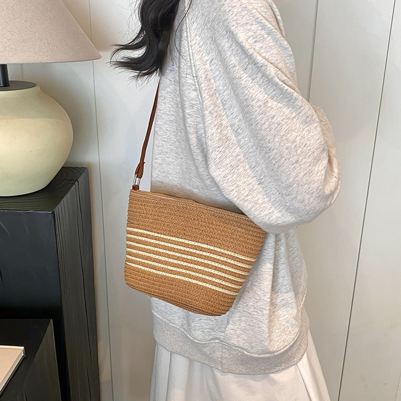 Women's Fashion New Retro Woven Bag