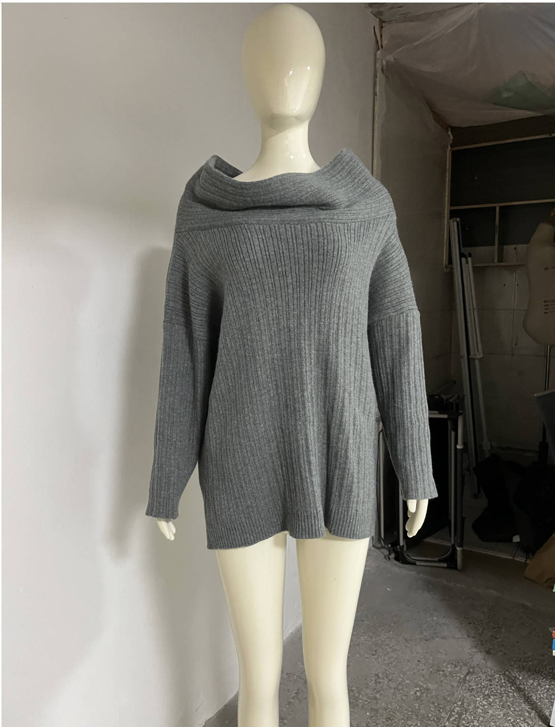 Women's Fashion Loose-Fit Casual Knit Sweater