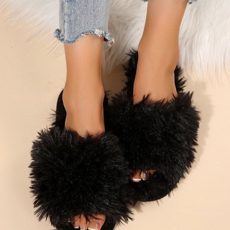 Women's Fluffy Winter Slippers