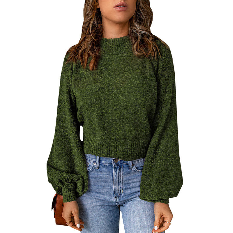 Women's Casual Versatile Knitted Sweater