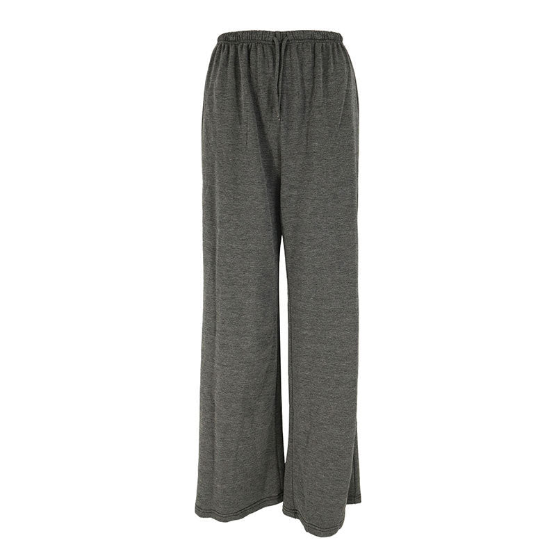 High-Waist Draped Mopping Casual Pants for Tall Women