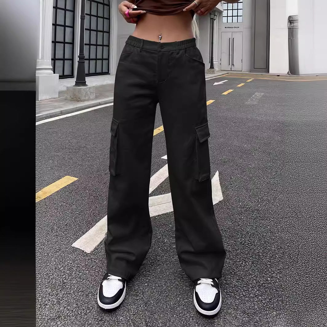 Women's Outdoor Loose Casual Work Pants