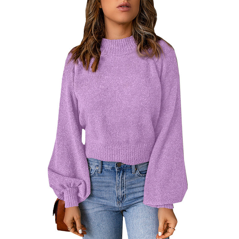 Women's Casual Versatile Knitted Sweater