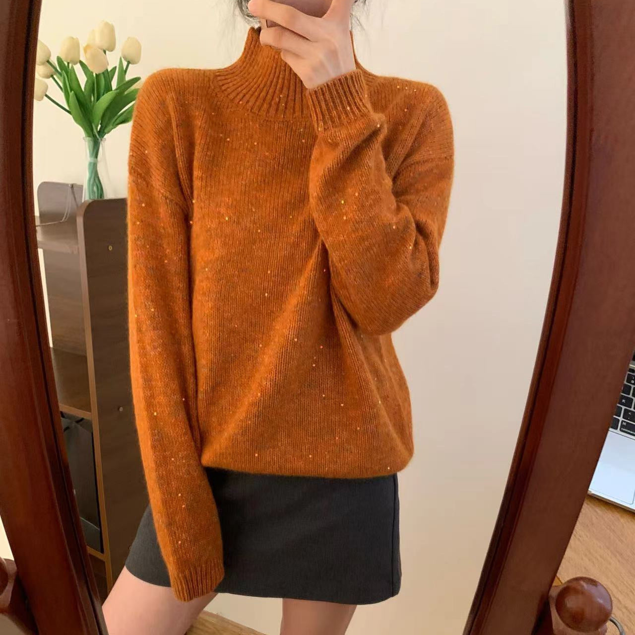 Autumn & Winter Oversized Pullover Sweater - Cozy Lazy Style