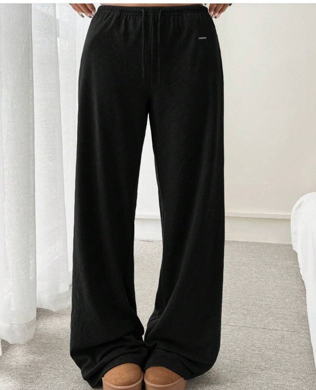 High-Waist Draped Mopping Casual Pants for Tall Women