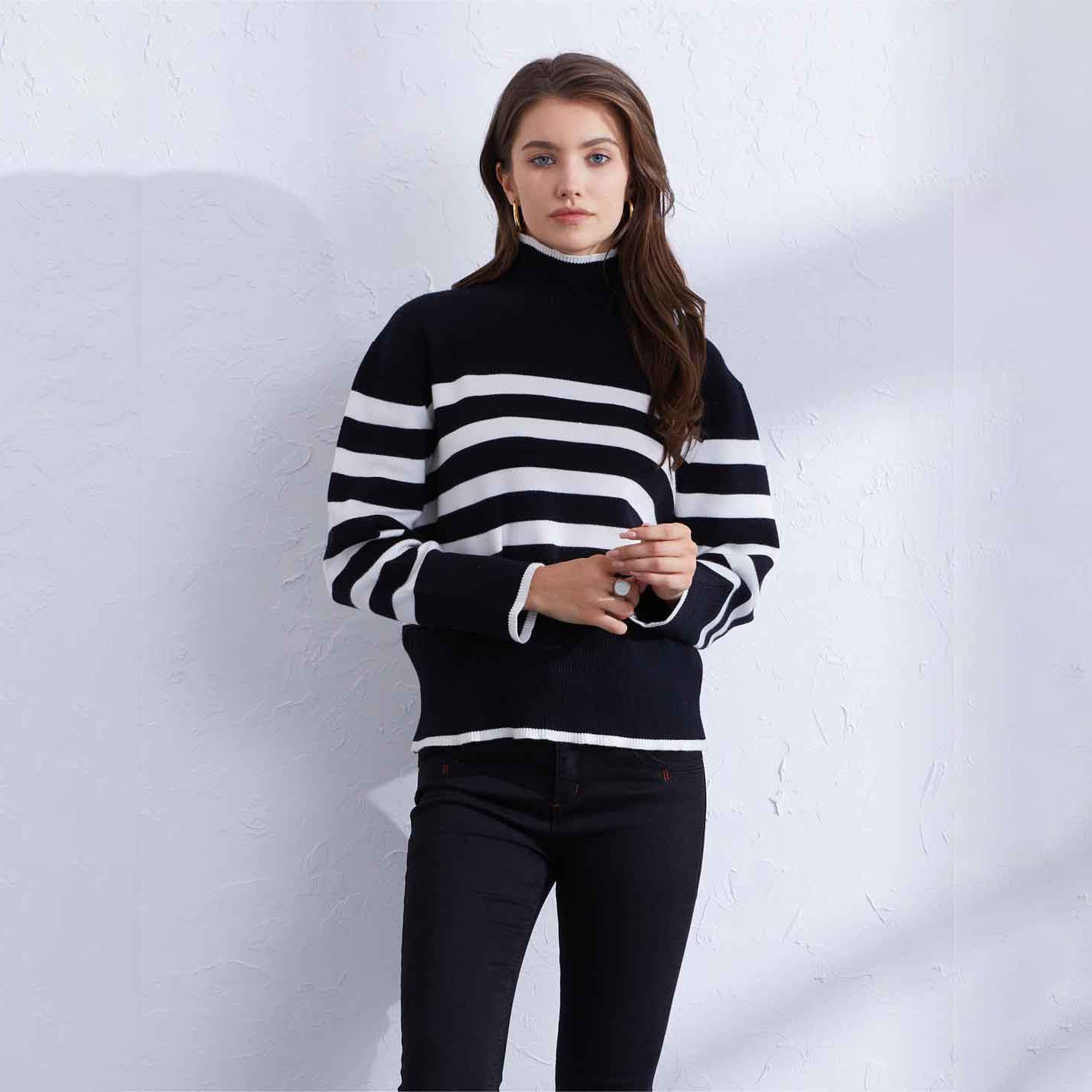 Casual All-Matching Women's Warm Sweater - Versatile and Cozy Design