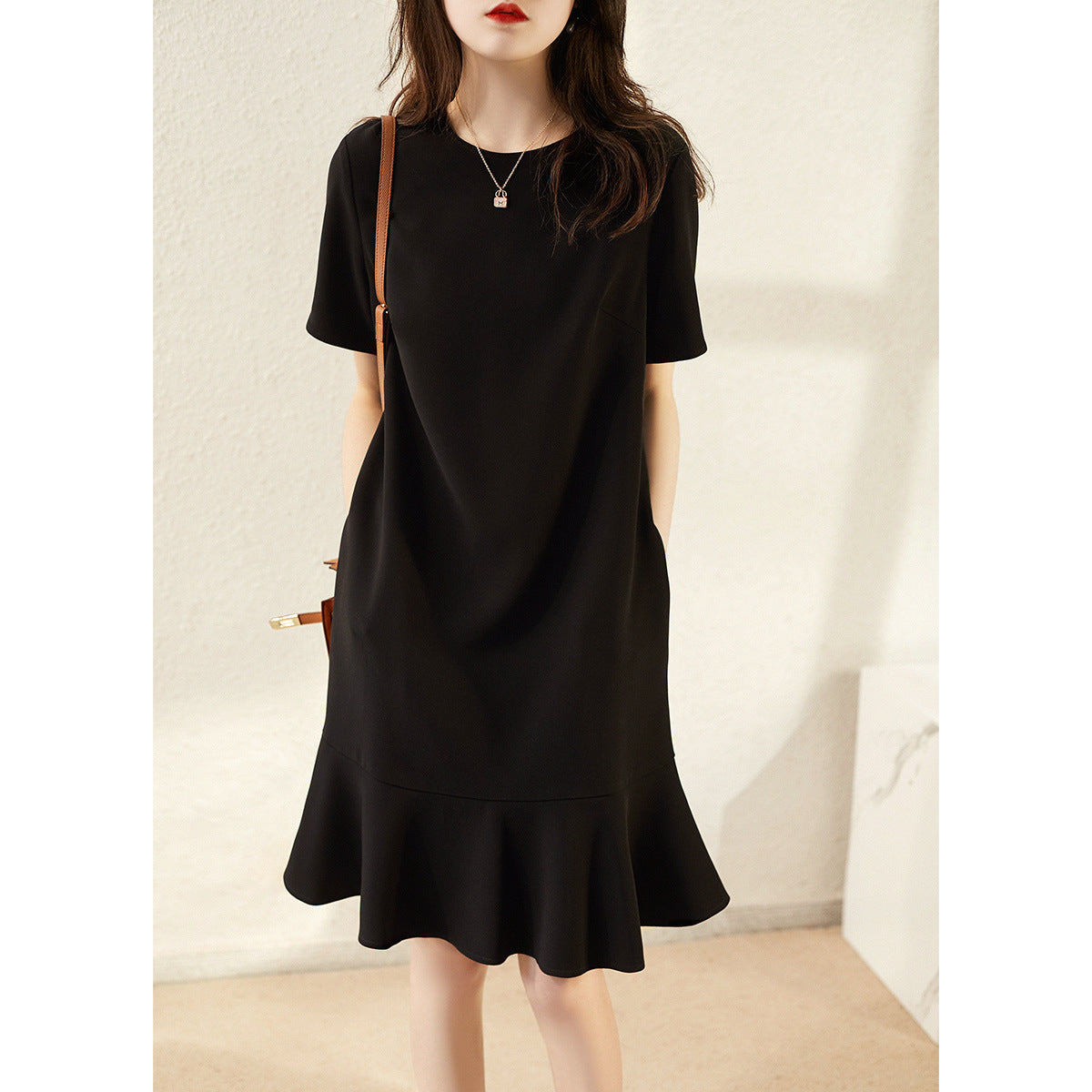 Women's French-Style Elegant Luxe Dress