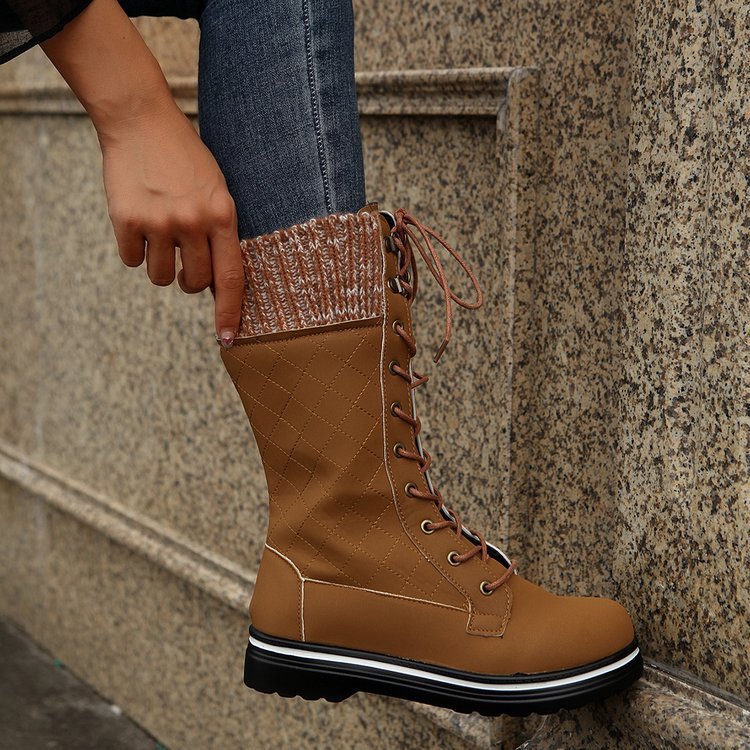 New Fashion Solid Color Martin Boots for Ladies