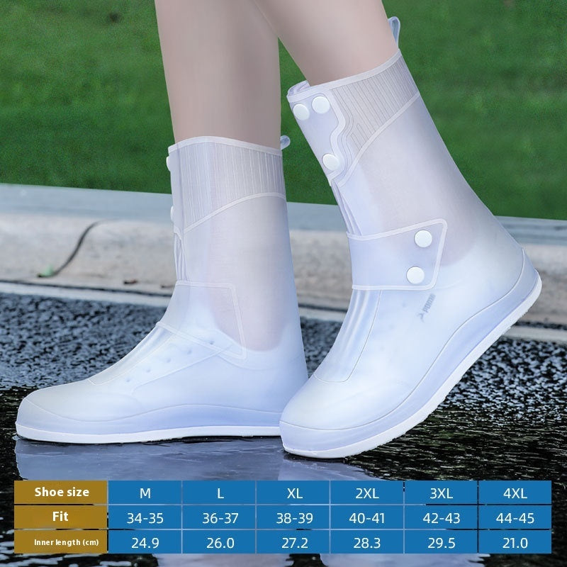 Waterproof Non-Slip Silicone Shoe Covers – Thickened and Wear-Resistant Sole