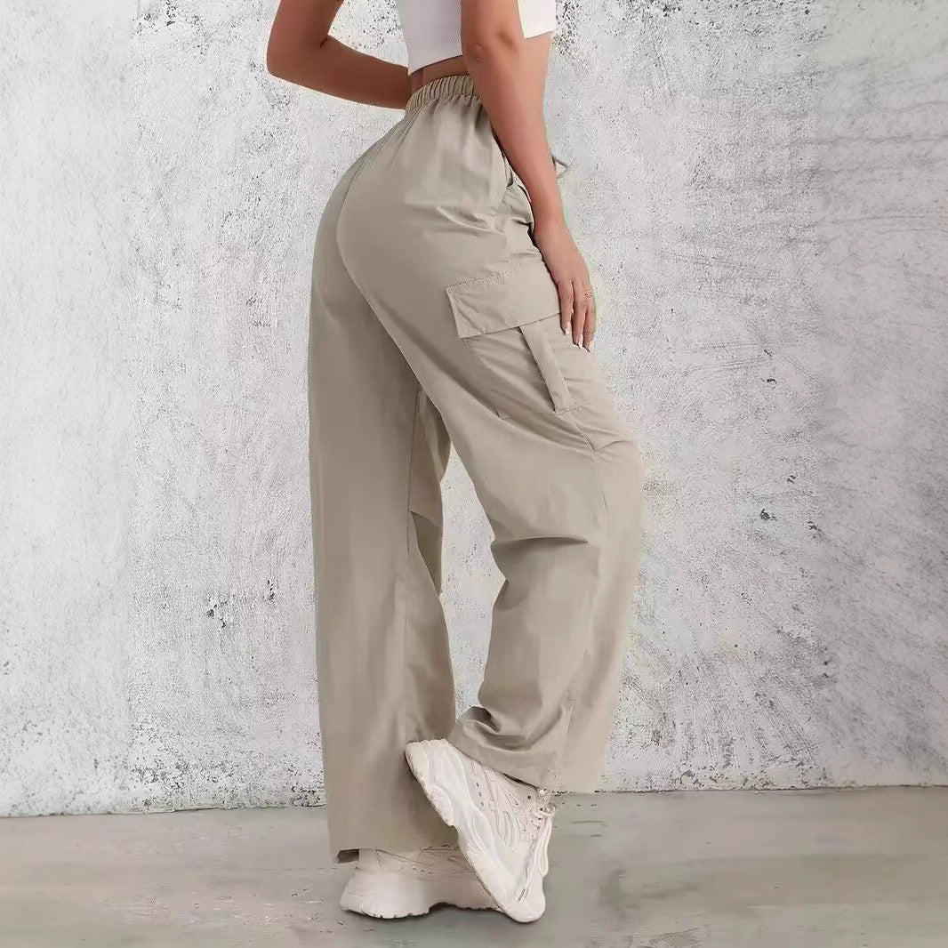 Women's Loose-Fit Straight Casual Pants