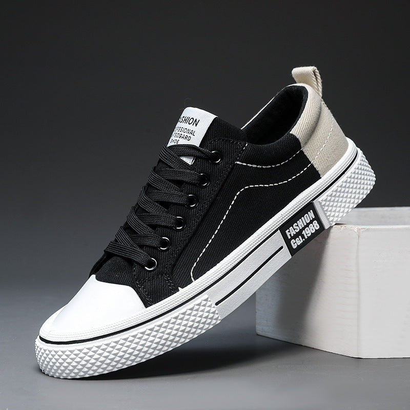 New Versatile Casual Low-Top Sports Canvas Shoes for Men