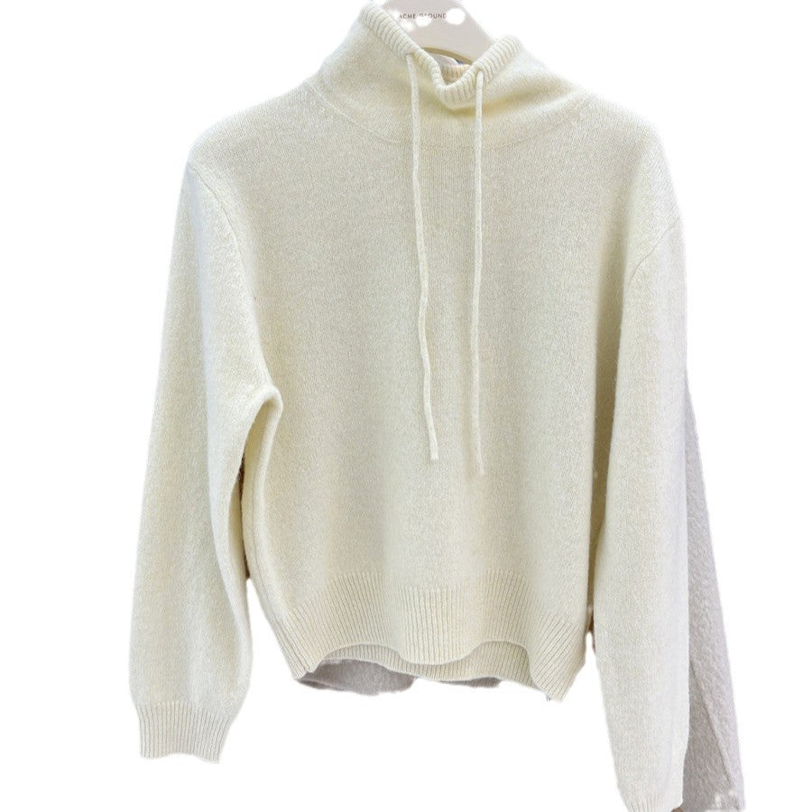 Hooded Loose-Fit Slimming Warm Knitted Sweater