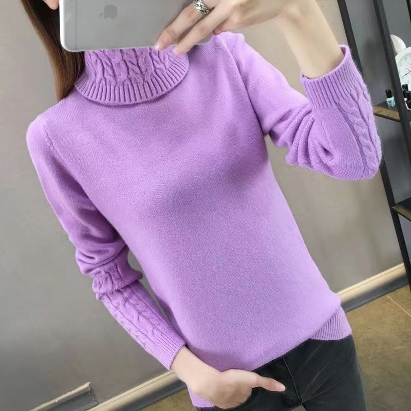 Women's Thickened Turtleneck Sweater Pullover