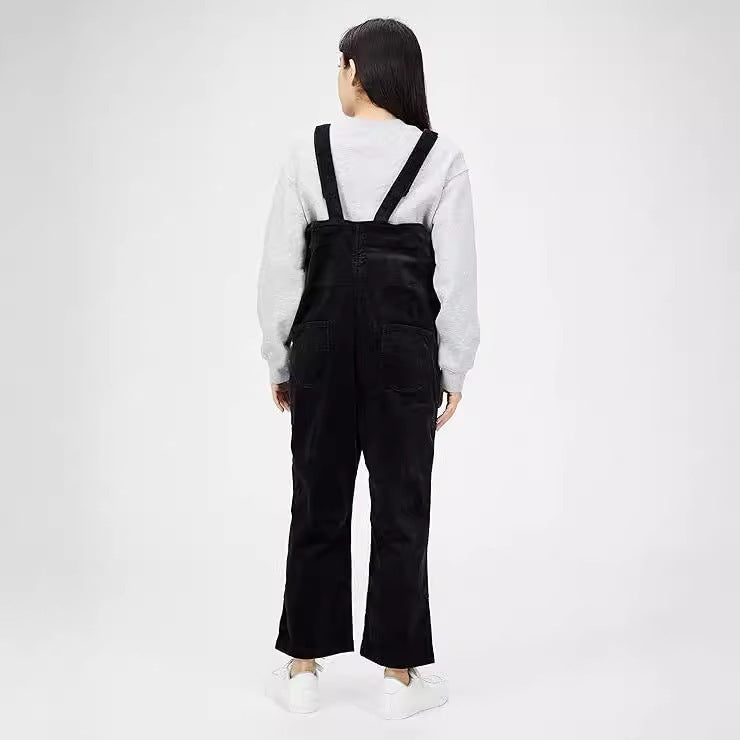 Women's Zipper Pocket Overalls Casual