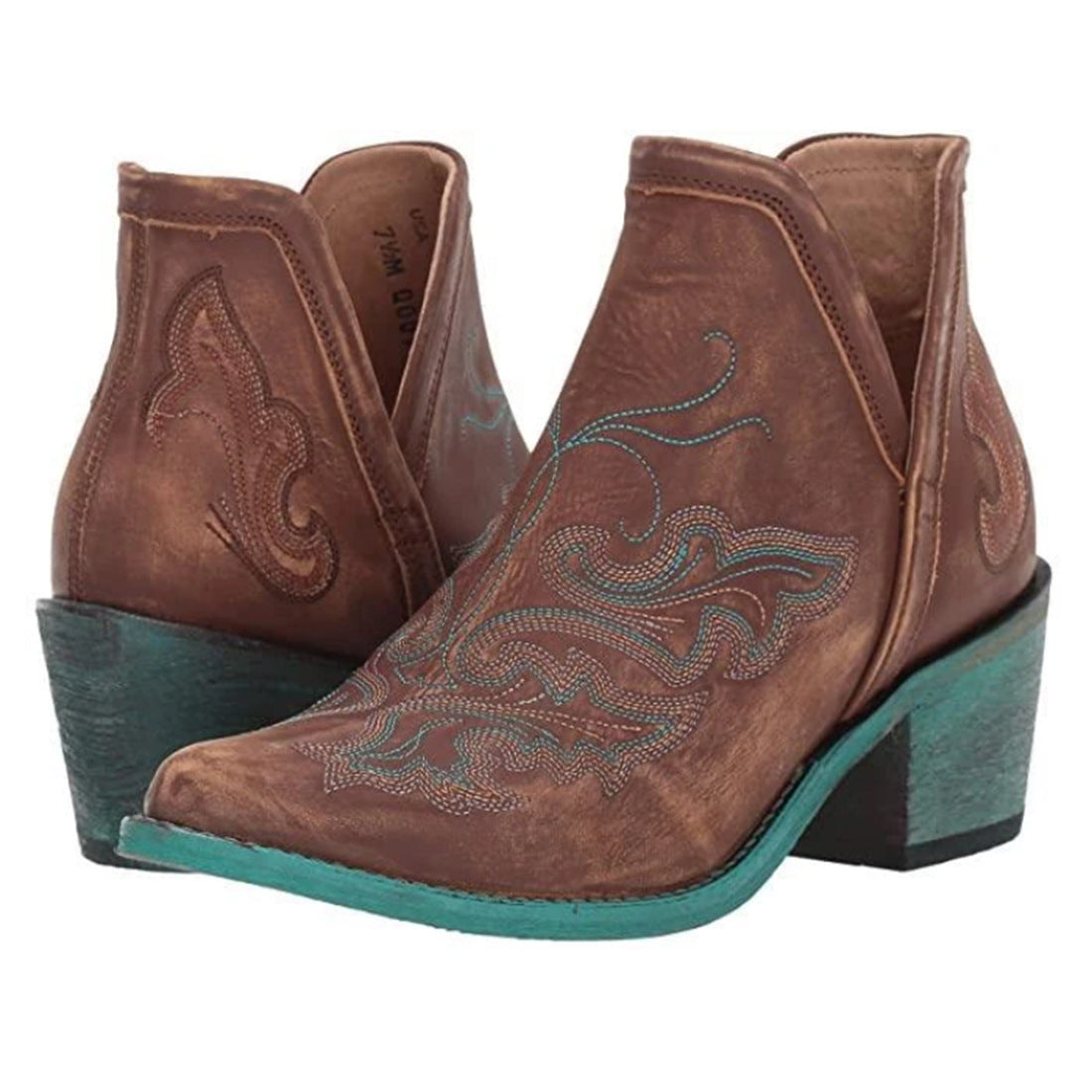 Fashionable Women's Embroidered Boots