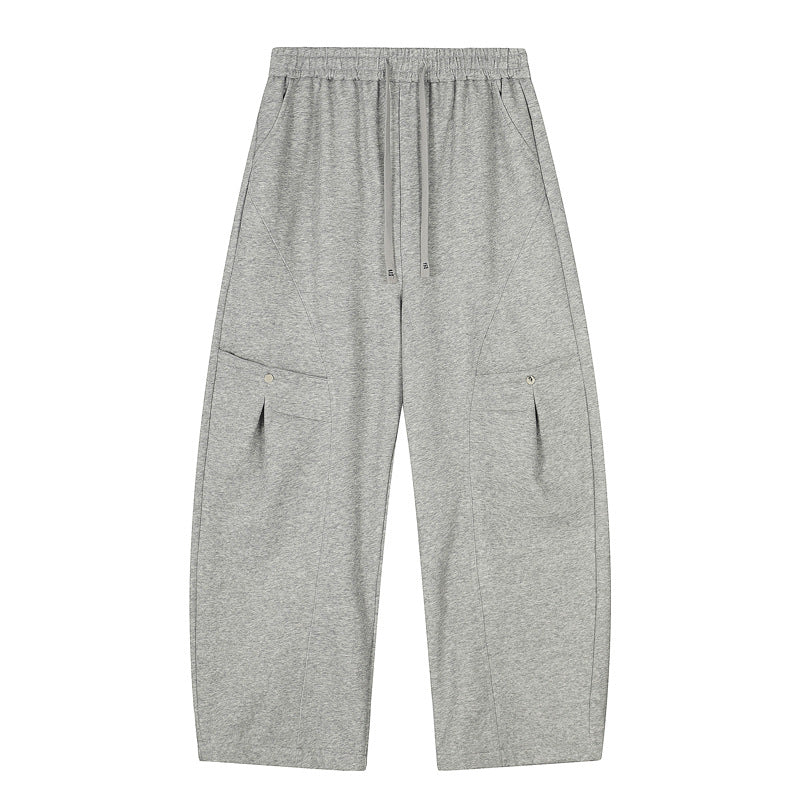 Small Minimalist Loose Scimitar Casual Pants