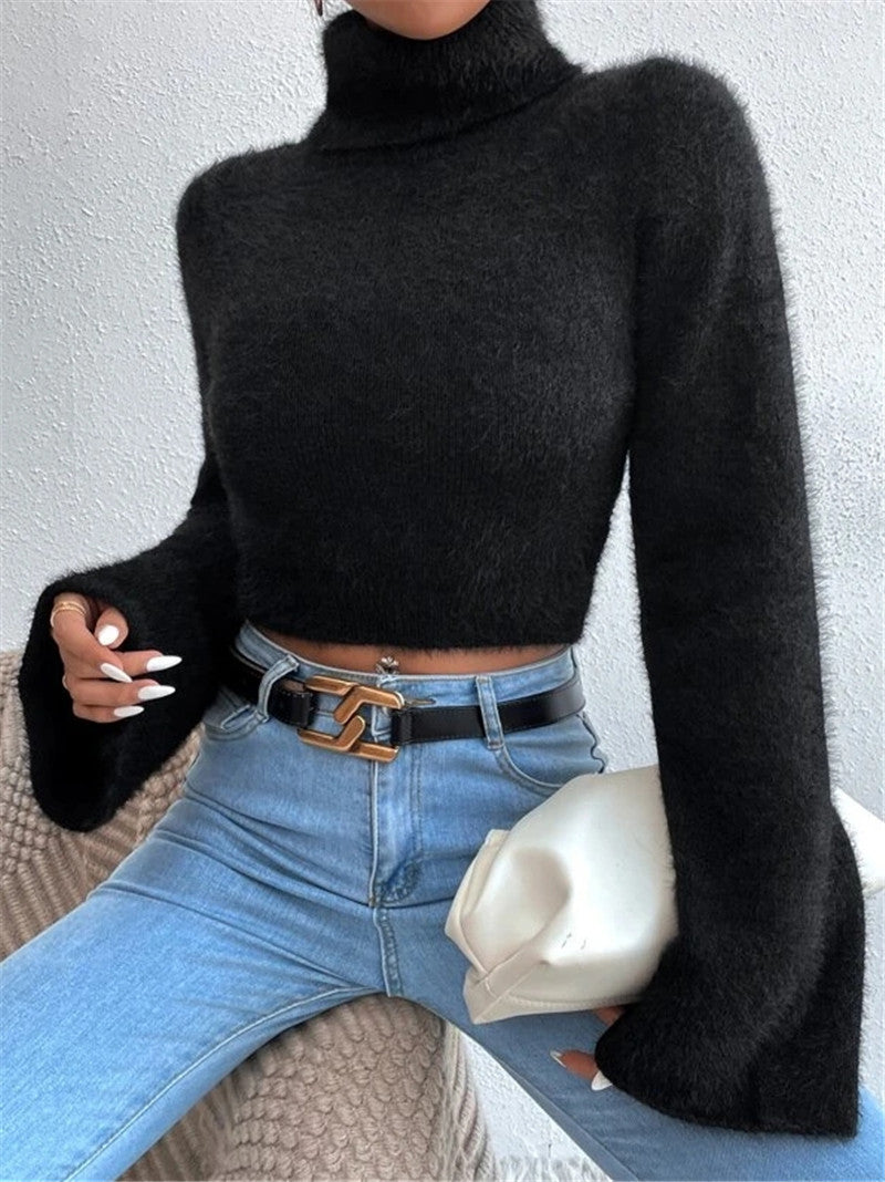 Women's European and American Turtleneck Sweater