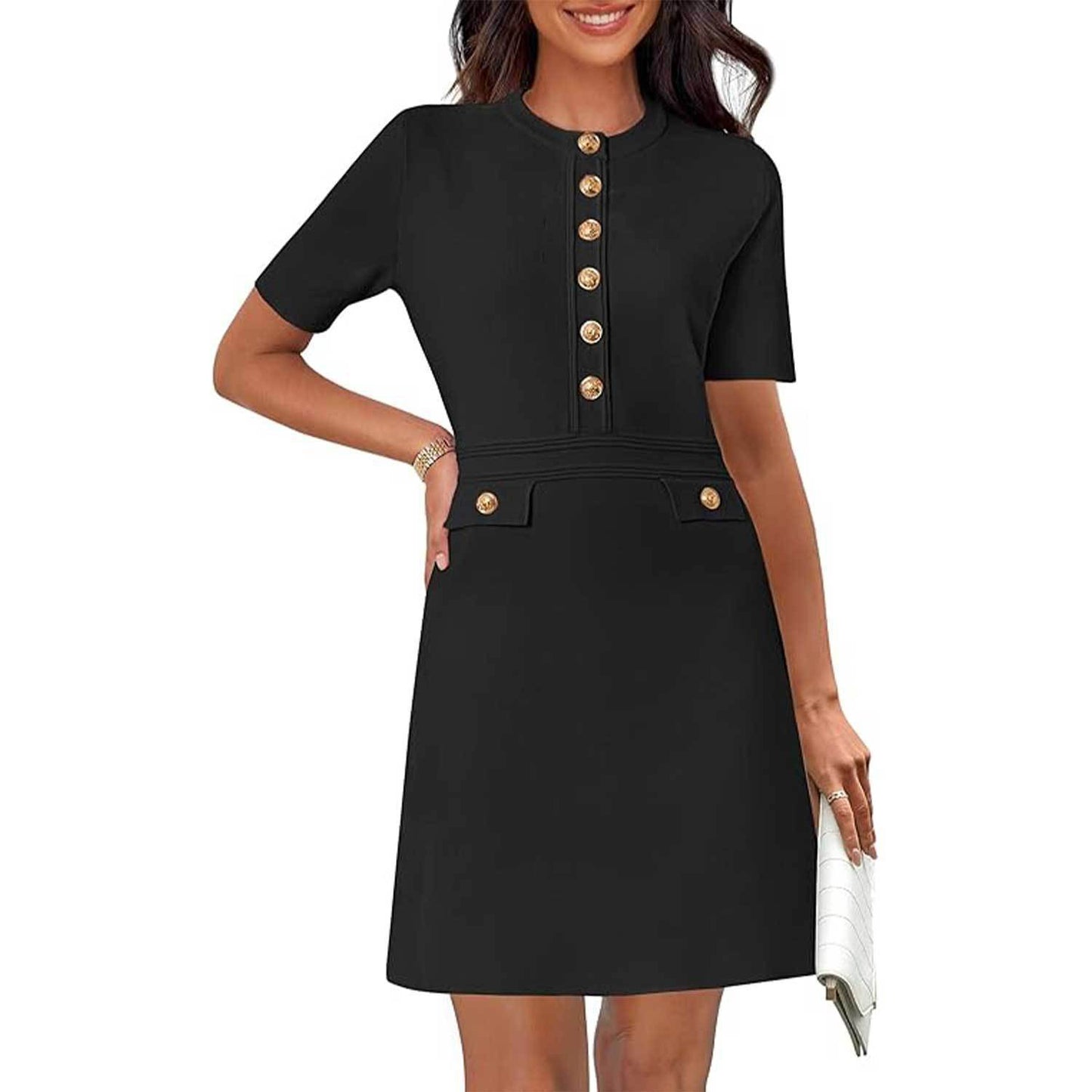 Women's Clothing Dress European And American Socialite Slim Fit