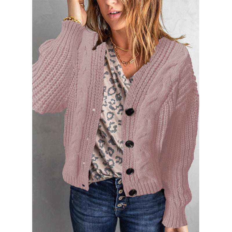 Women's Knit Sweater Cardigan Top